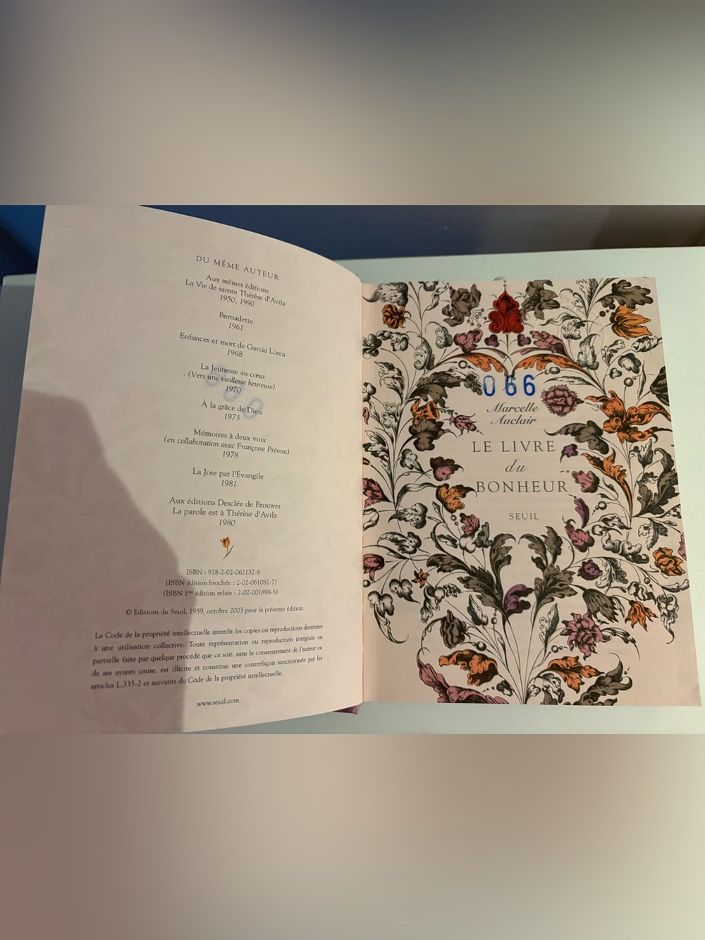 Le livre du bonheur